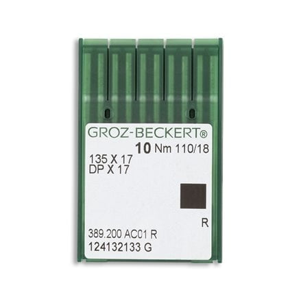 Groz-Beckert Regular Point Straight Stitch Industrial Machine Needles - 135x17, DPx17 - 10/Pac