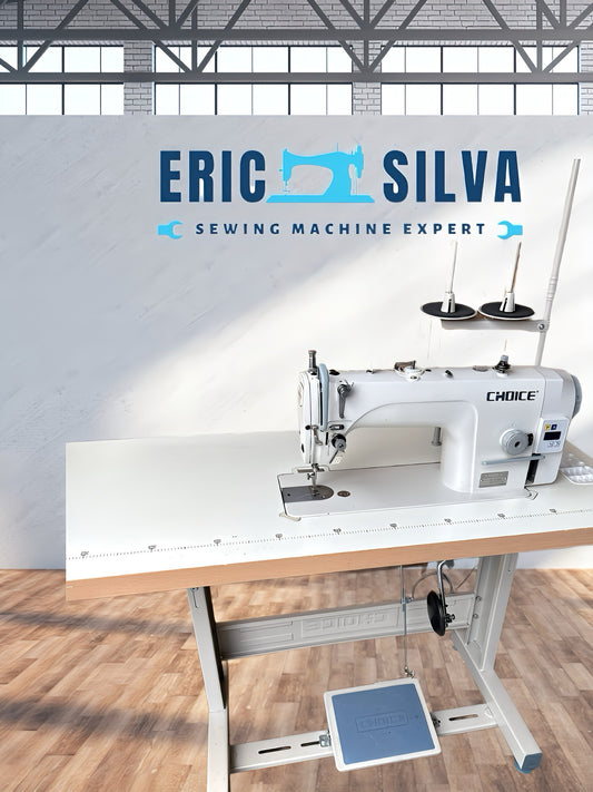 Choice GC8700D Single-Needle High-Speed Sewing Machine with Built-in Servo Motor