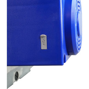 SPEEDWAY SW 562/01CB UTE 3 Needle Flatbed Coverstitch Full Function Industrial Sewing Machine Assembled with Fully Submerged Table and Stand Included With Wheels