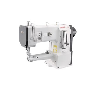 PFAFF 335-17/01 For Binding Single Needle Heavy Duty Cylinder Bed Unison Feed Walking Foot Sewing Machine Assembled with Servo Motor, Table and Stand
