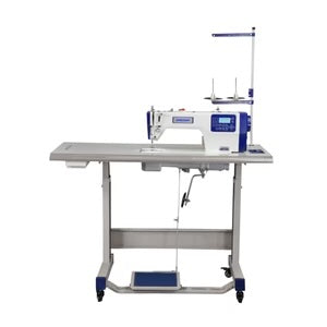 SPEEDWAY AI4 Material Recognition Automatic Direct Drive Lockstitch Sewing Machine with Electronic Tension & Thread Trimmer Complete Assembled with Table and Stand Included