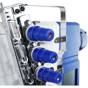 SPEEDWAY SW 662-01/CB UTE 3 Needle Cylinder Arm Coverstitch Full Function Industrial Sewing Machine Assembled with Table and Stand Included With Wheels