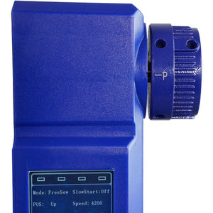 SPEEDWAY SW 662-01/CB UTE 3 Needle Cylinder Arm Coverstitch Full Function Industrial Sewing Machine Assembled with Table and Stand Included With Wheels