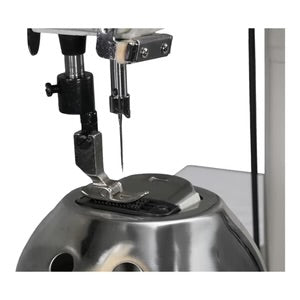 SPEEDWAY SW-810 WIG SETUP Single Needle Post-bed Lockstitch Industrial Sewing Machine with Servo Motor, Table and Stand Included