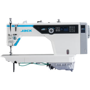 JACK A5E-B (A.M.H 2) AI Material Recognition Unlock the Potential of All Fabrics Single Needle Direct Drive Fully Automatic Drop Feed Lockstitch Industrial Sewing Machine Complete Assembled with Table and Stand Included