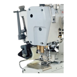 SIRUBA C007KP-W122-364/CH/CLA 3 Needle Cylinder Bed Coverstitch Industrial Sewing Machine Assembled with Table and Servo Motor Included