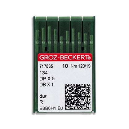 Groz-Beckert Regular Point Straight Stitch Industrial Machine Needles - 134, DPx5, 135x5 - 10/Pack