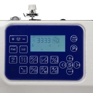 SPEEDWAY AI4 Material Recognition Automatic Direct Drive Lockstitch Sewing Machine with Electronic Tension & Thread Trimmer Complete Assembled with Table and Stand Included