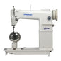 SPEEDWAY SW-810 WIG SETUP Single Needle Post-bed Lockstitch Industrial Sewing Machine with Servo Motor, Table and Stand Included
