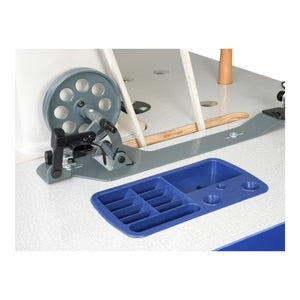 SPEEDWAY SW-810 WIG SETUP Single Needle Post-bed Lockstitch Industrial Sewing Machine with Servo Motor, Table and Stand Included