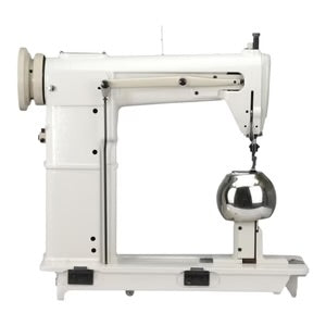 SPEEDWAY SW-810 WIG SETUP Single Needle Post-bed Lockstitch Industrial Sewing Machine with Servo Motor, Table and Stand Included