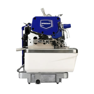 SPEEDWAY SW7-4D 4 Thread Smart Overlock Machine with Smart Automatic Material Adjustment Assembled with Table and Stand Included