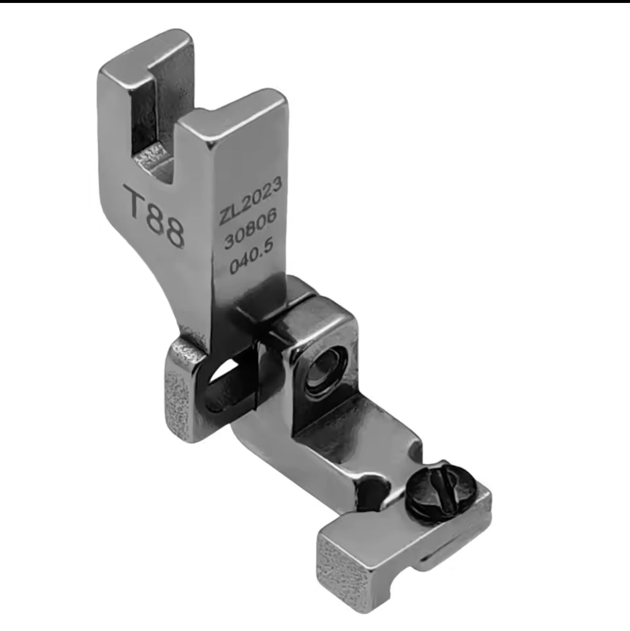 Adjustable Invisible Zipper Presser Foot - Stainless Steel