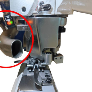 JACK JK-8740C-460-02-D-AW2S Needle Feed of the Arm 6 Thread Flatseamer Double Cut With Vacuum Suction, Foot lifter Assembled with Servo Motor, Table and Stand Included