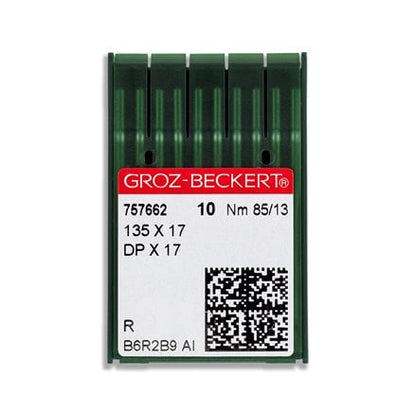 Groz-Beckert Regular Point Straight Stitch Industrial Machine Needles - 135x17, DPx17 - 10/Pac