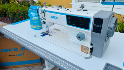 JACK A2C-C High-Speed Single Needle Lockstitch Machine with Automatic Thread Trimmer