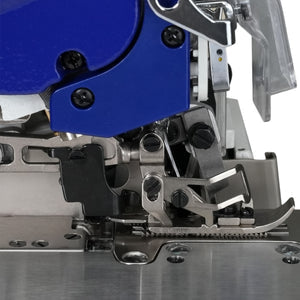 SPEEDWAY SW7-5D 5 Thread Smart Overlock Machine with Smart Automatic Material Adjustment Assembled with Table and Stand Included