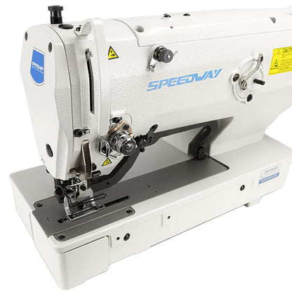 SPEEDWAY SW5780AS Mechanical Digital Buttonhole Sewing Machine Assembled with Table and Stand Included